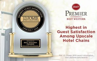 Best Western Premier Number 1 in J.D. Power 2019 Upscale Segment North America Hotel Guest Satisfaction
