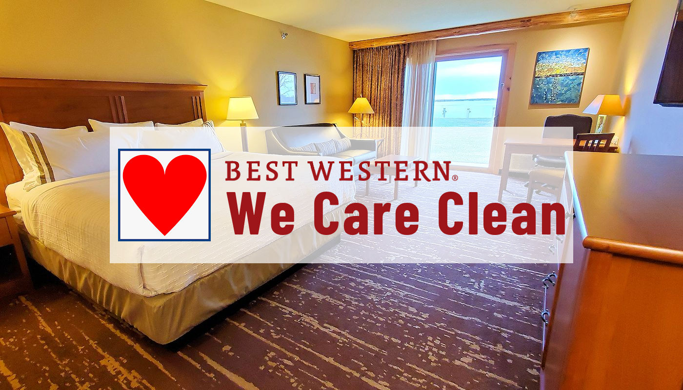 Best Western Introduces We Care Clean Pogram at The Lodge on Lake Detroit