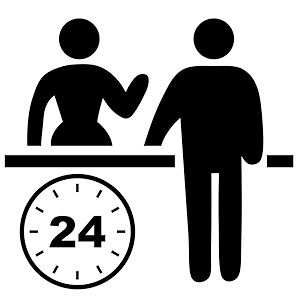 24-Hour Front Desk