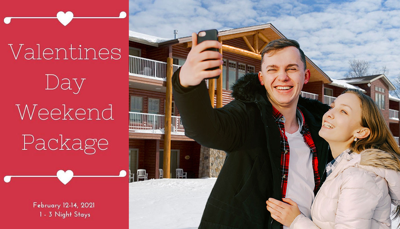 Detroit Lakes Valentines Day Weekend Package - The Lodge on Lake Detroit