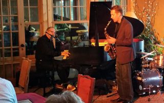 David Ferreira on Piano with Russ Peterson on Sax