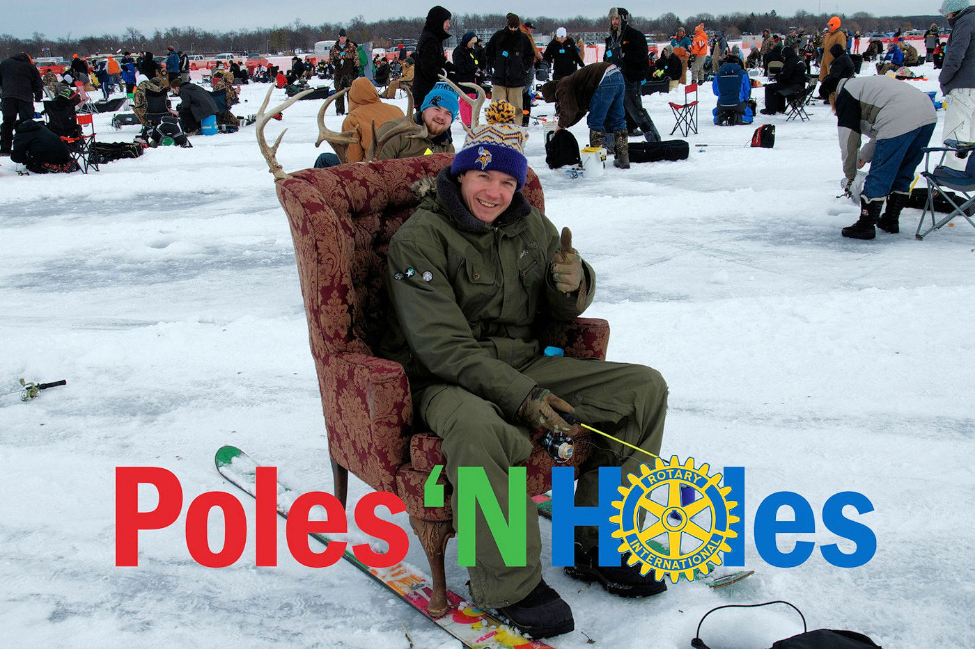 Detroit Lakes Polar Fest Poles n Holes Contest