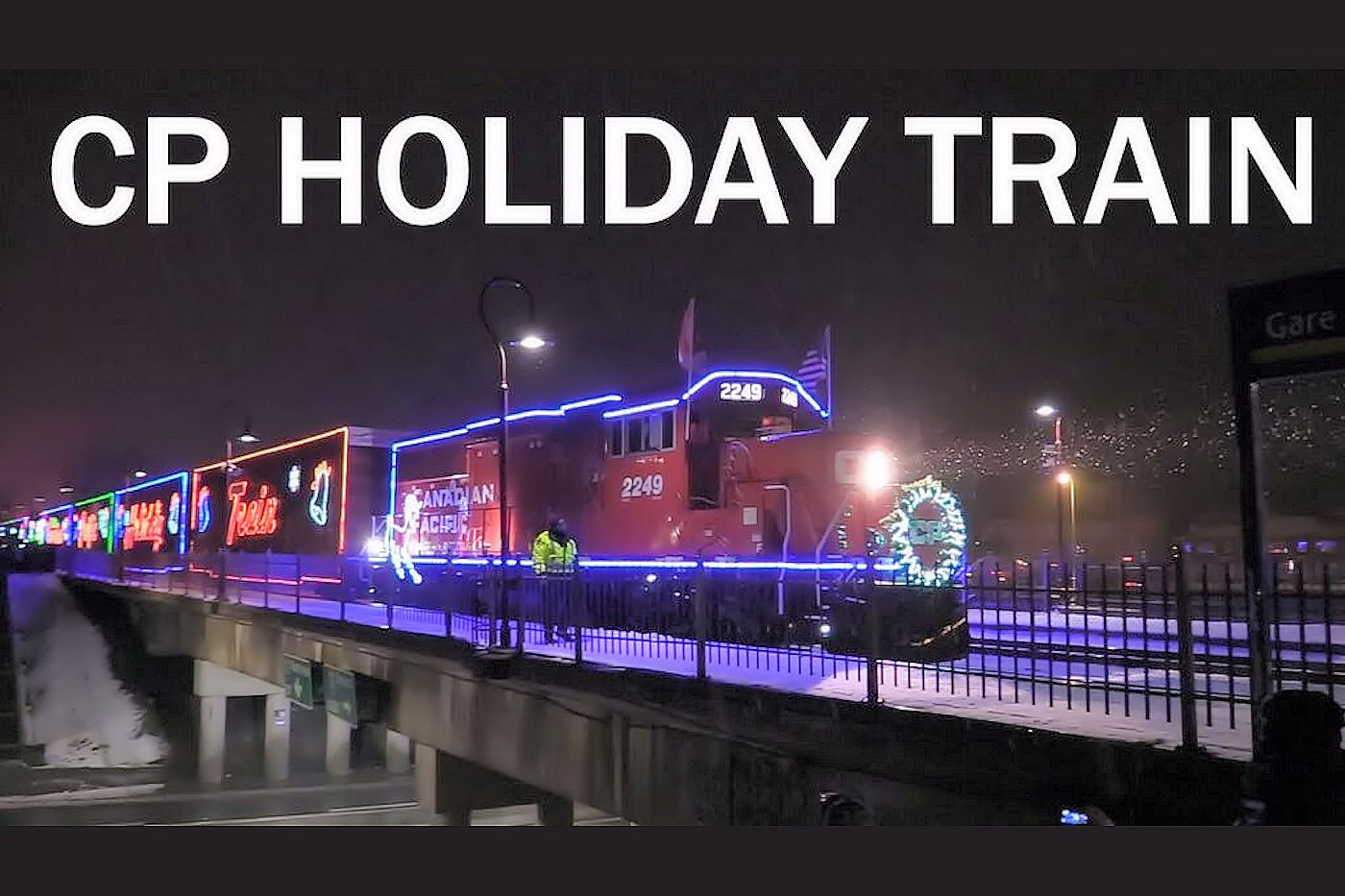 CP Holiday Train Comes to Detroit Lakes
