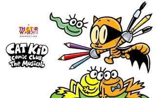 Cat Kid Comic Club The Musical at the Historic Holmes