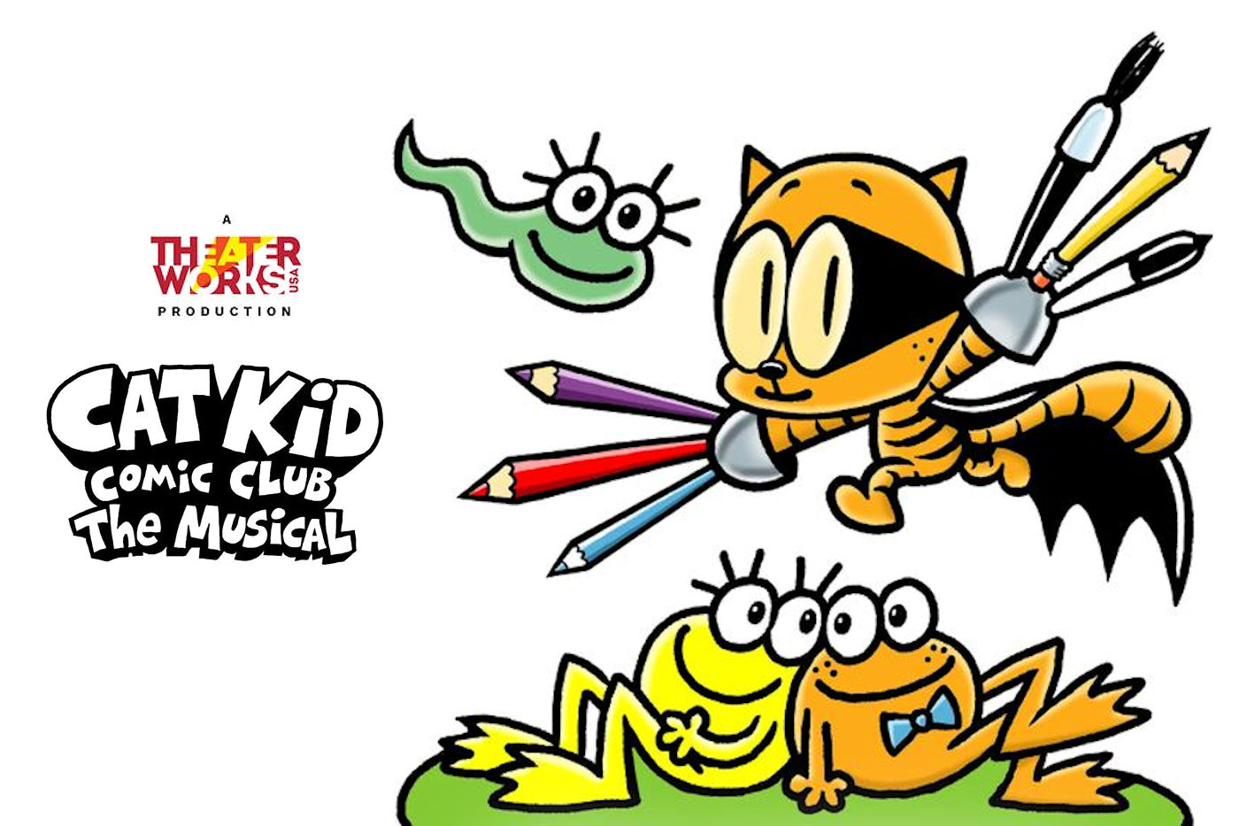 Cat Kid Comic Club The Musical at the Historic Holmes