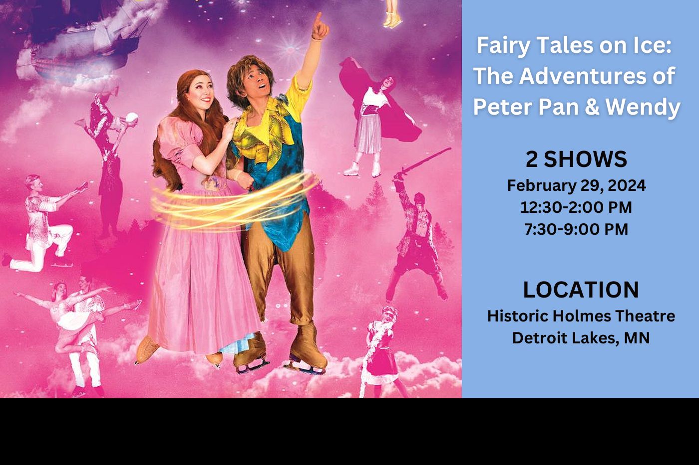 Fairy Tales on Ice: The Adventures of Peter Pan & Wendy - 2 Shows